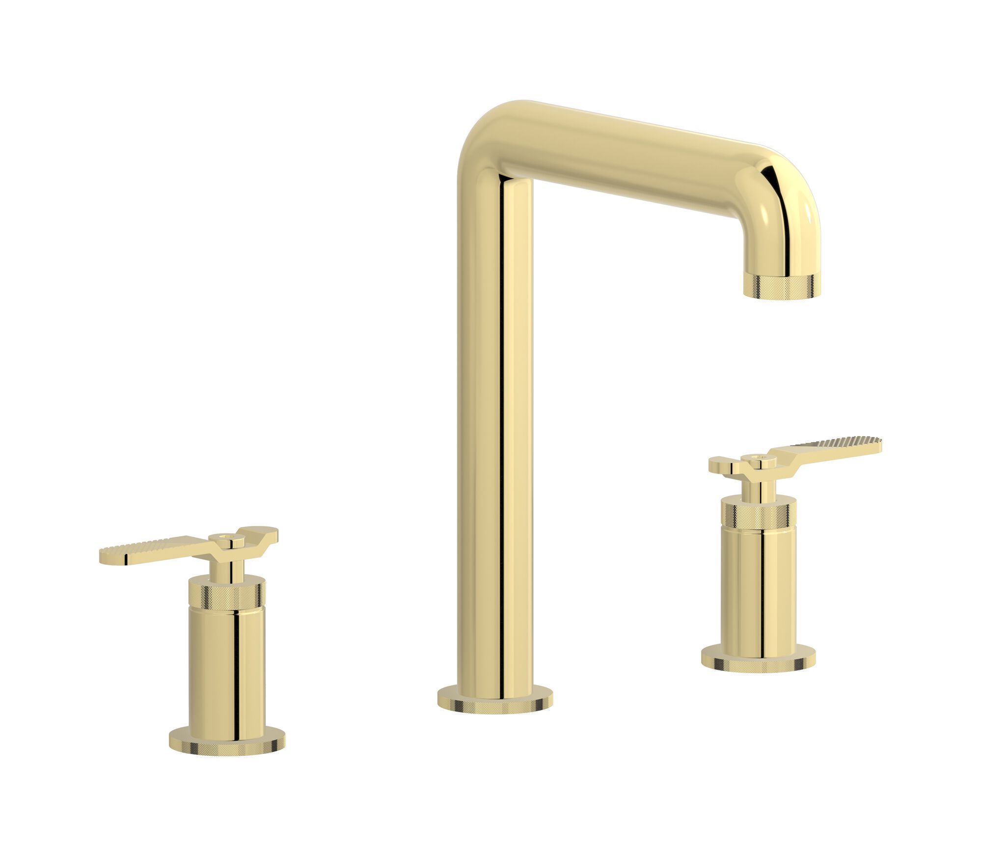 Смеситель для раковины с 3 отверстиями для пола с автоматическим сливом IB Bold ARCH-00122073 - Вид №4