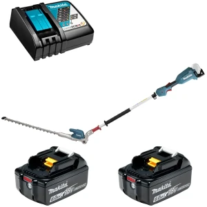 Кусторез аккумуляторный Makita DUN500WRG2 DUN500W 18 В 50 см АКБ и ЗУ в комплекте