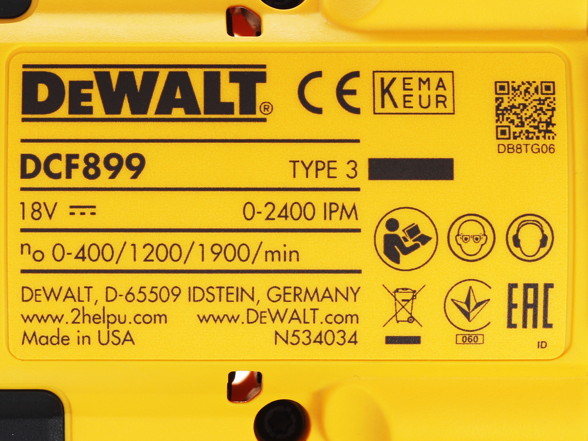 Гайковерт DeWalt DCF899P2 XR FLEXVOLТ 18/54V 1081539 STDN-0098337 - Вид №3