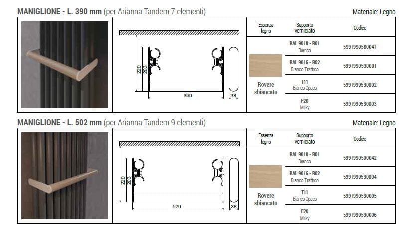Вешалка для полотенец с полотенцесушителем Cordivari ARYS ARCH-00151998 - Вид №5