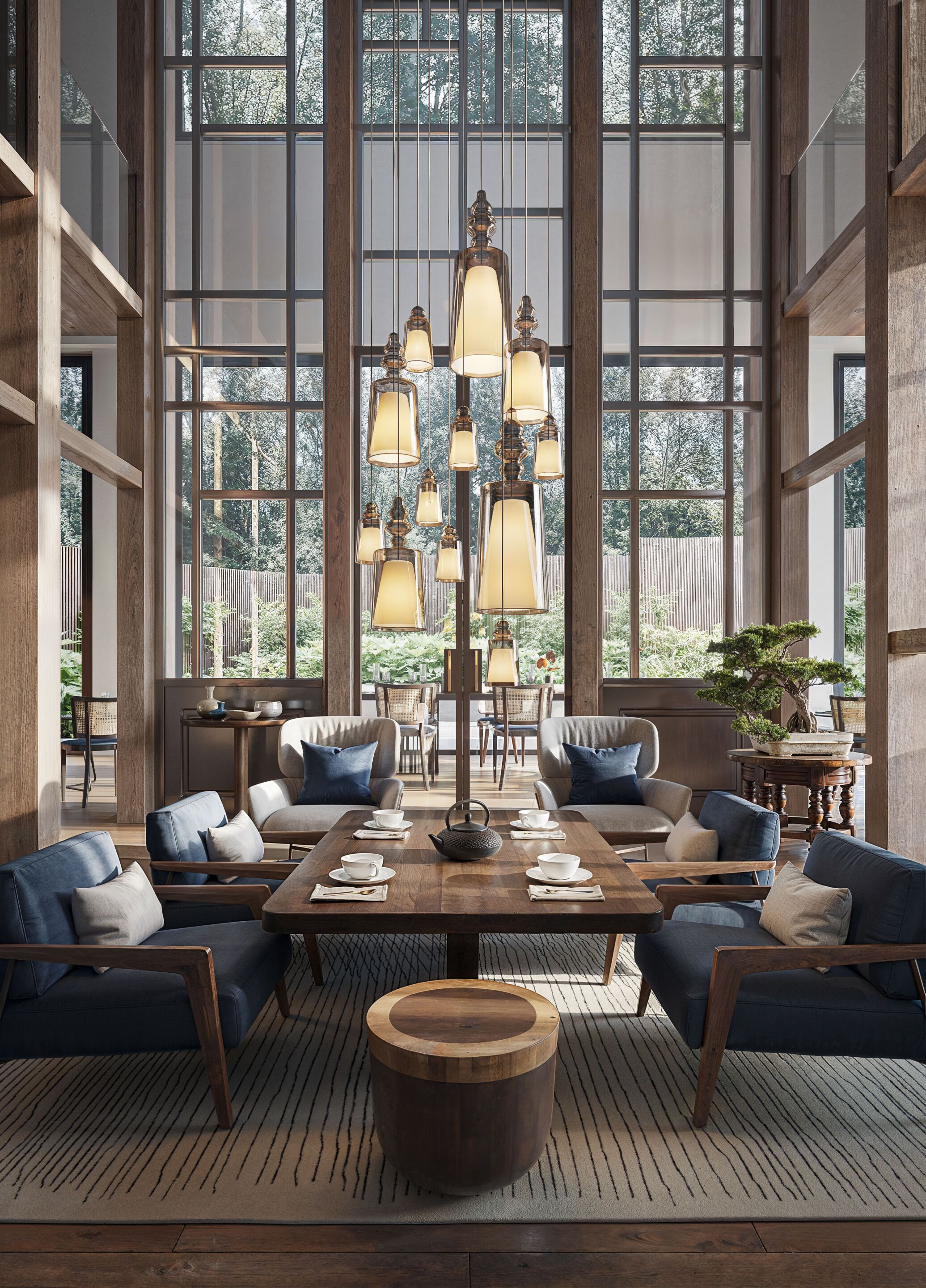 Подвесной светильник из боросиликатного стекла Karman Alibaglass ARCH-00109757 - Вид №11