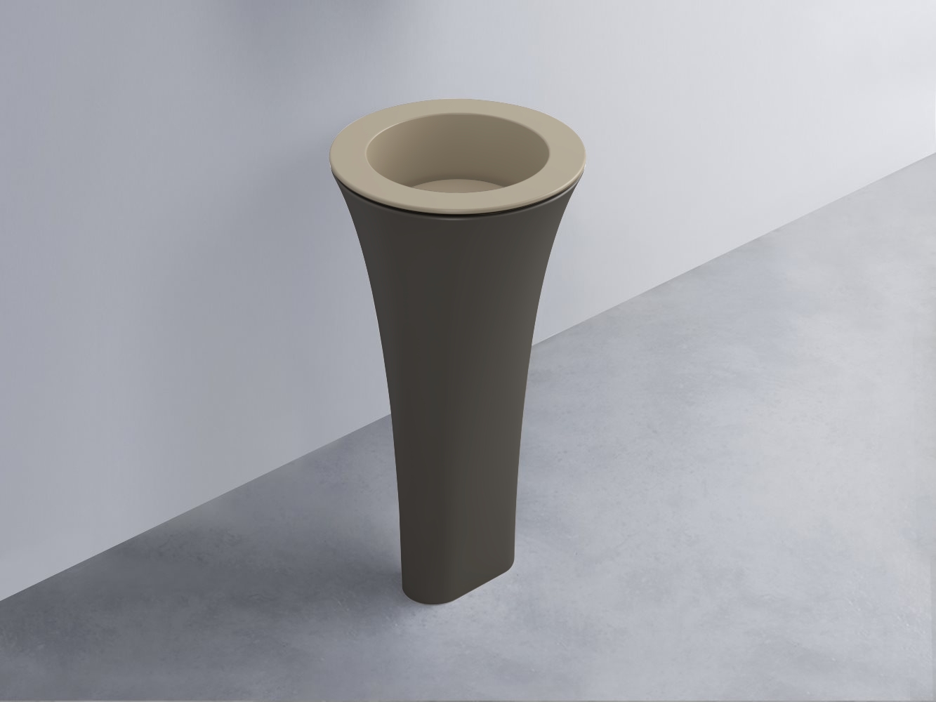 AMLA45-AV+AMPILT-AV+AMCOLT-FN Раковина Amedeo Tondo отдельностоящая cielo Enjoy + Amedeo Ceramica Cielo