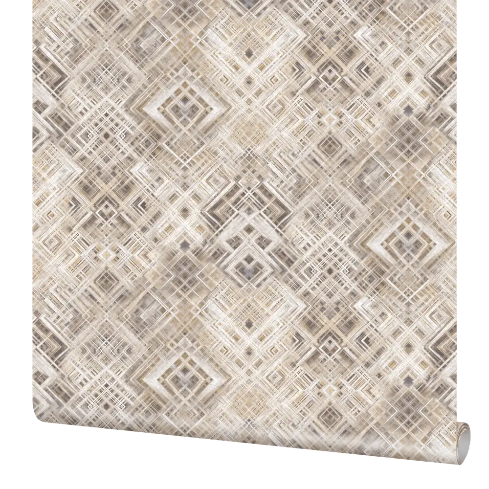 Обои флизелиновые Elysium Кристалл светло-коричневые 1.06 м Е700502 STLM-2077978