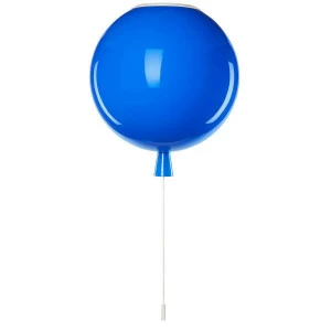 Потолочный детский светильник "Воздушный шар" большой синий LOFT IT  326550 Синий