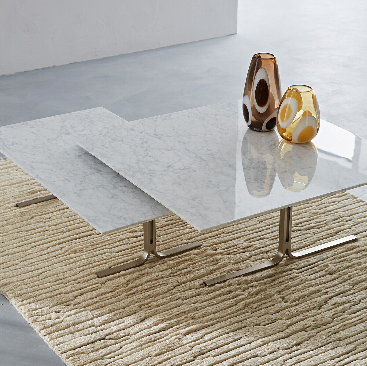 Прямоугольный журнальный столик из каррарского мрамора AMPM BELNO ARCH-00062299 - Вид №5