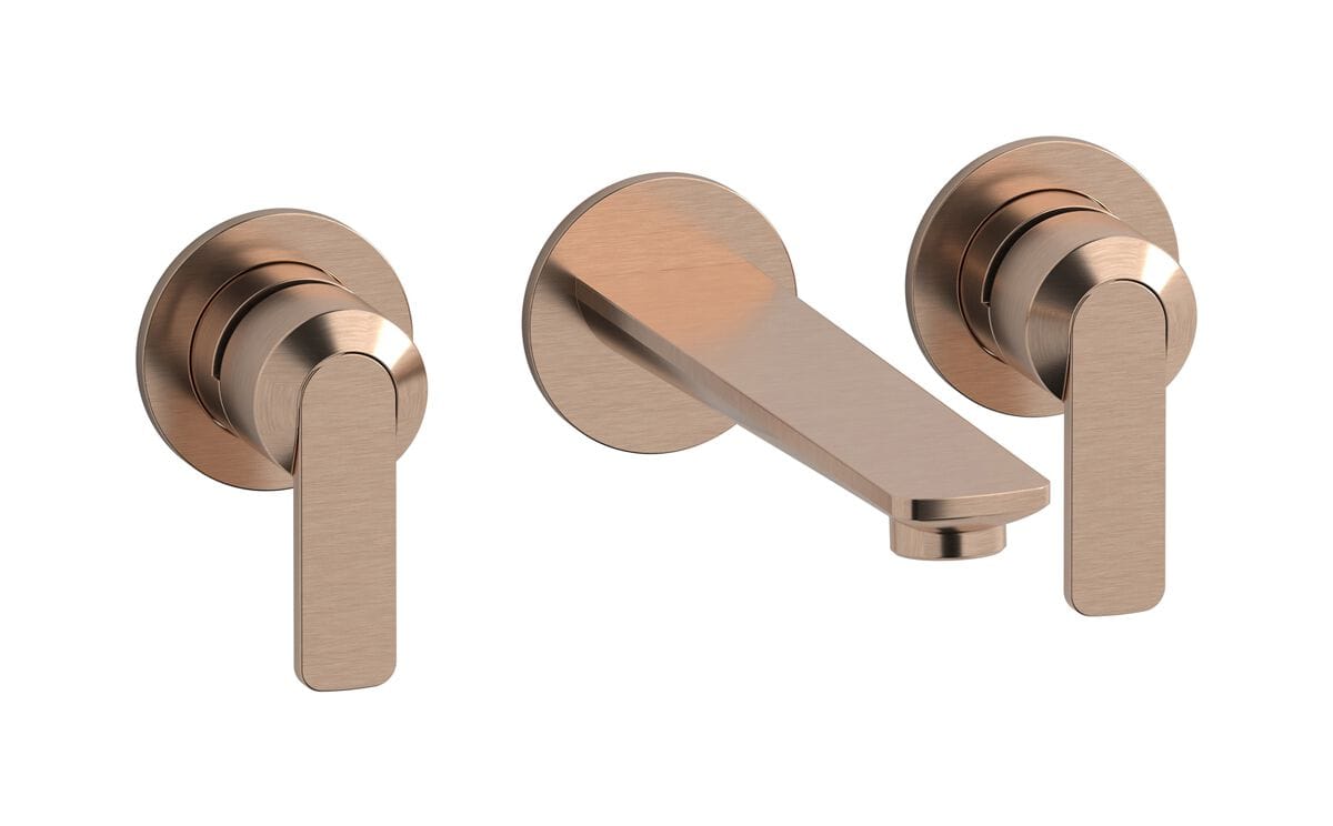 3 отверстия настенный смеситель для раковины с автоматическим сливом IB C-67 ARCH-00116195 - Вид №11