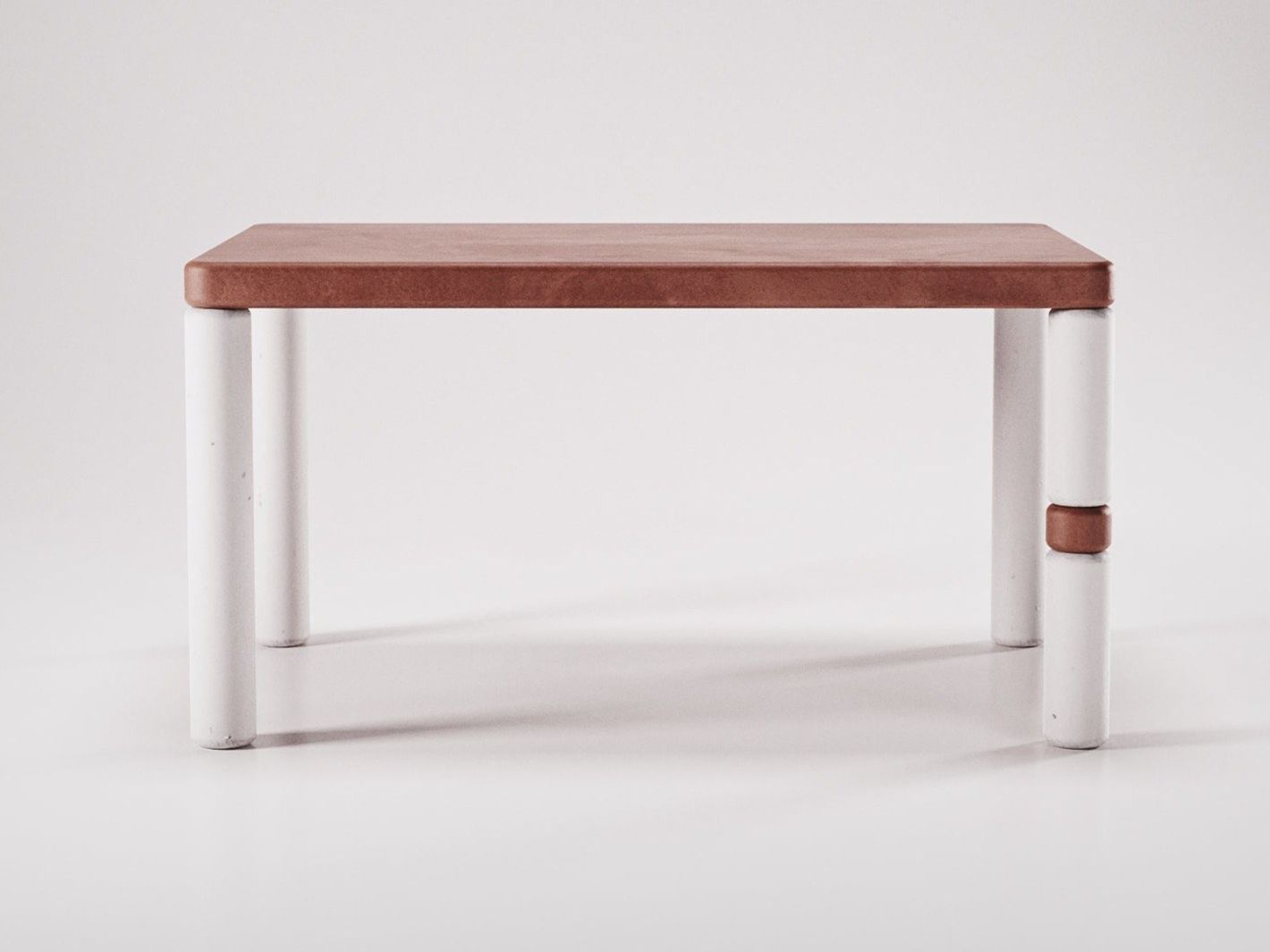 Прямоугольный бетонный обеденный стол Forma&Cemento пинбол ARCH-00050868