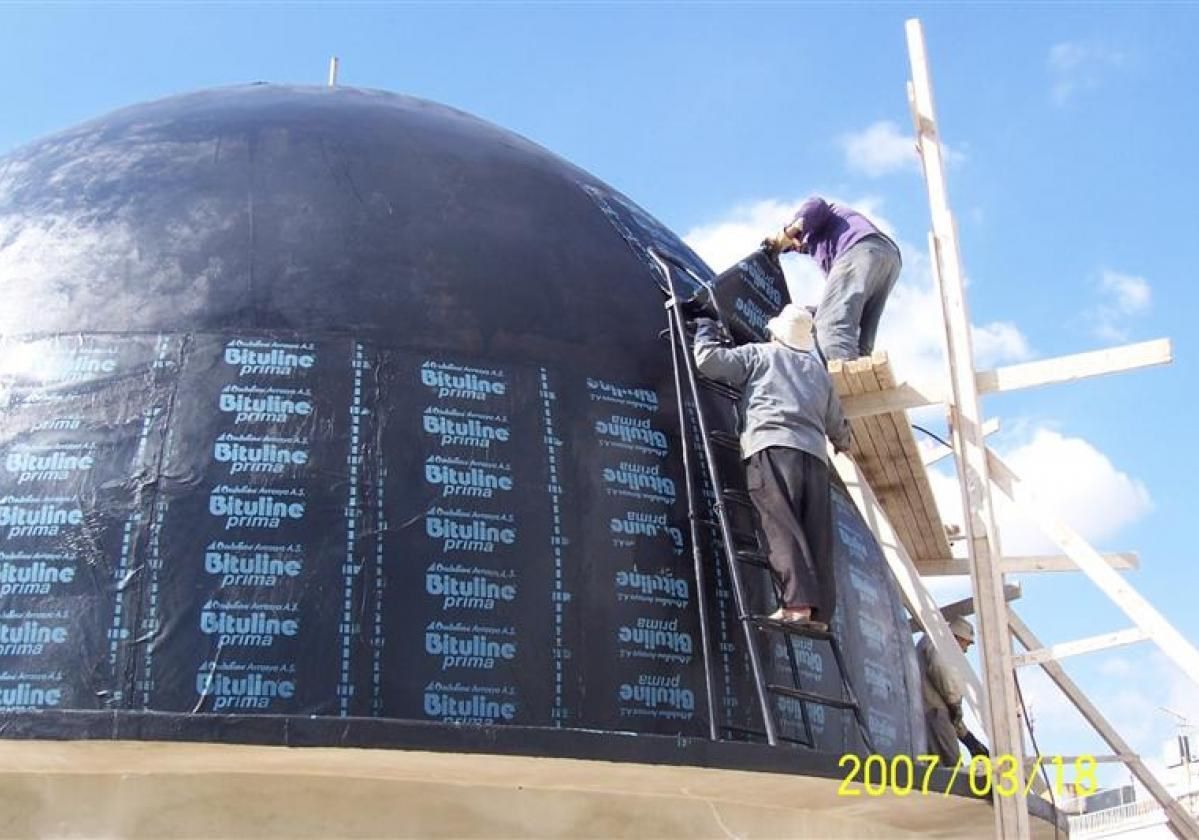 Усиленная гидроизоляционная битумная мембрана ONDULINE ITALIA битулин ARCH-00075756 - Вид №4