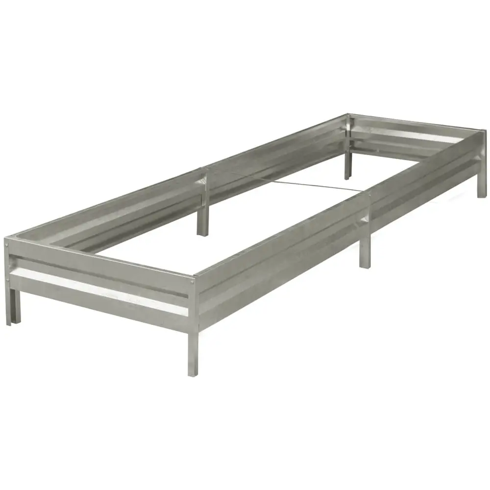 Грядка садовая 2x1x0.2 м сталь серый 86579652 STLM-2083506 Santreyd 