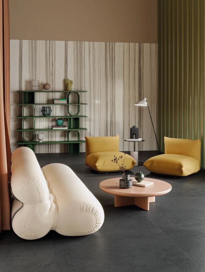 Пол / напольное покрытие из керамогранита с мраморным эффектом LaFaenza AESTHETICA ARCH-00073594 - Вид №9