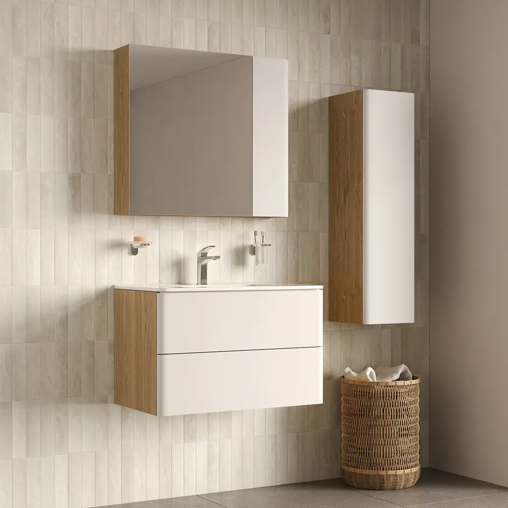 Корпус тумбы подвесной Iddis Lahta LAH80V0i95 50x78.4x43.3 см цвет дуб светлый STLM-2044402 - Вид №2