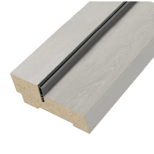 Дверная коробка Кельн 2070х26х70 мм финиш-бумага ламинация цвет тернер серый (комплект 2.5 шт.)