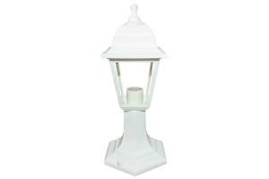 16211218 Напольный светильник-фонарь , белый, прозрачное стекло 11-12БЕЛ Apeyron
