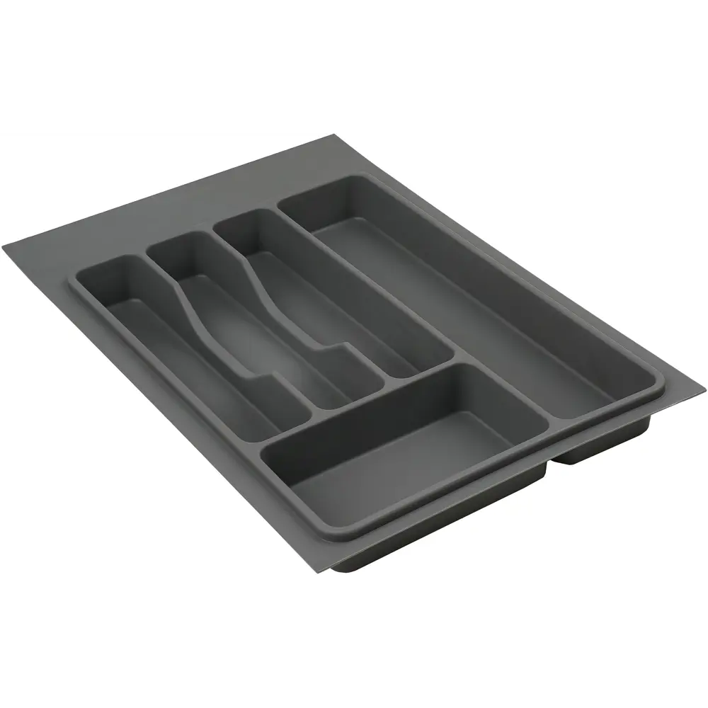 Konsensa Органайзер для столовых приборов с 6 секциями, серый 89396112 STLM-1566745