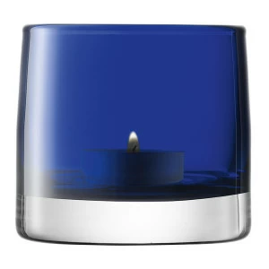 Подсвечник стеклянный синий для чайной свечи Light Colour LSA INTERNATIONAL  253424 Синий
