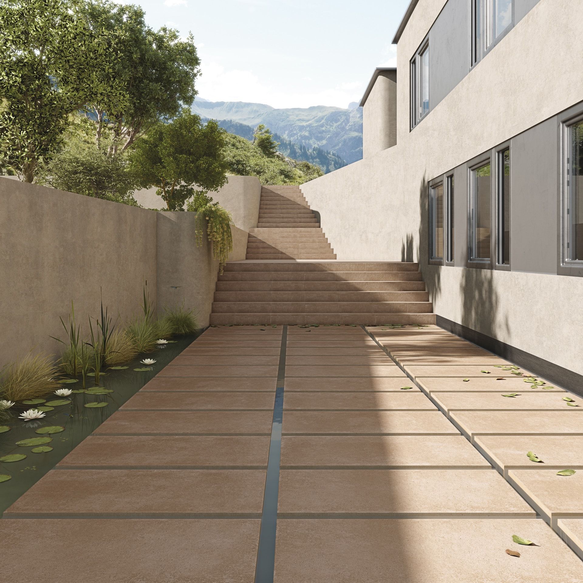 Напольное / керамогранит с терракотовым эффектом VIVES ноль ARCH-00016825 - Вид №1