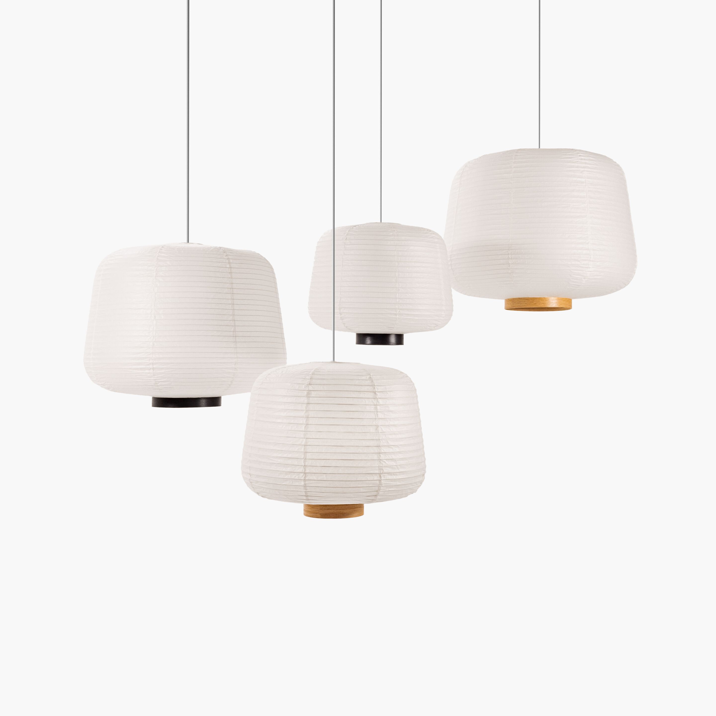 Бумажный светодиодный подвесной светильник Case Soft ARCH-00103055 - Вид №20