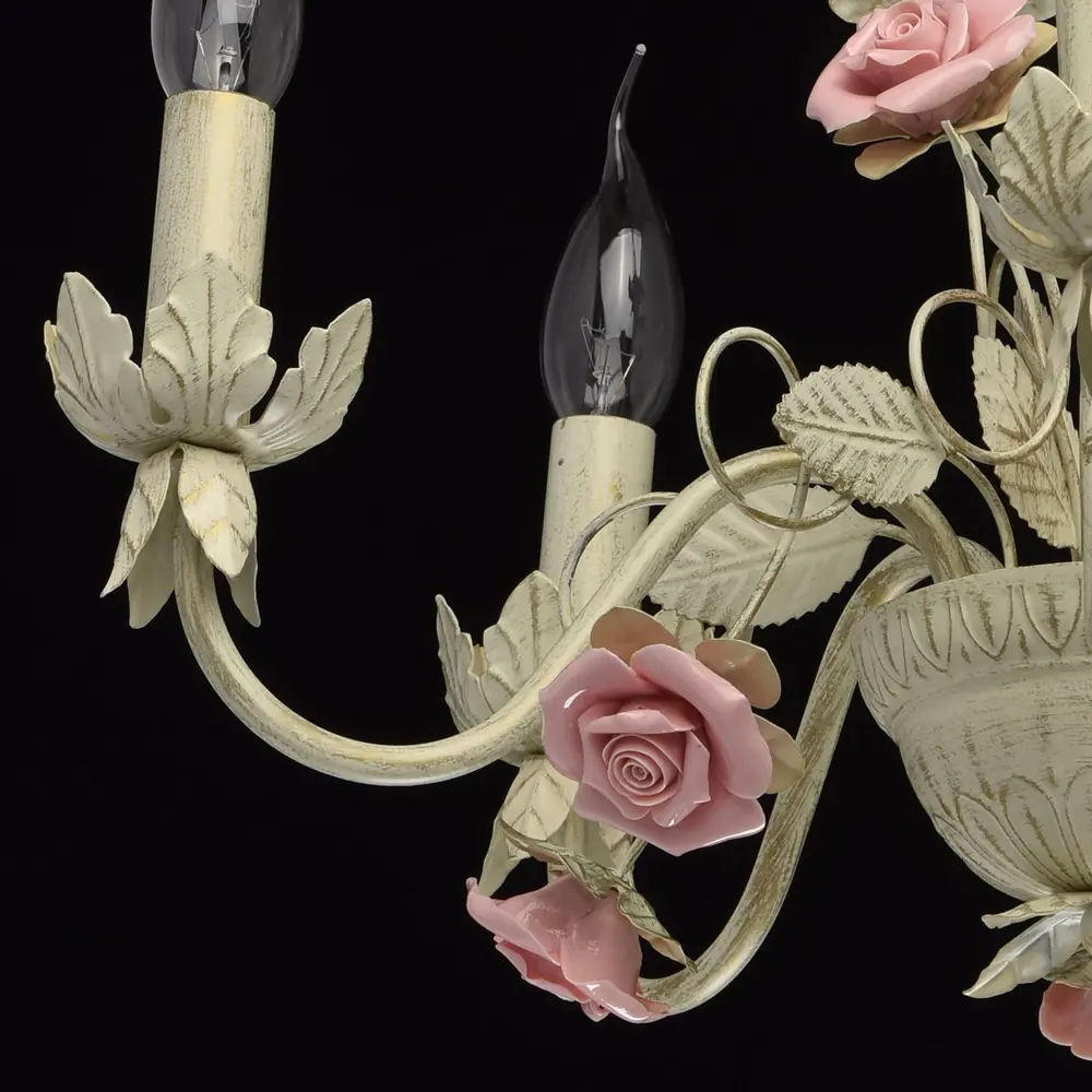 Люстра Букет 5xE14x60 Вт, металл, цвет белый MW-Light STLM-2163340 - Вид №10