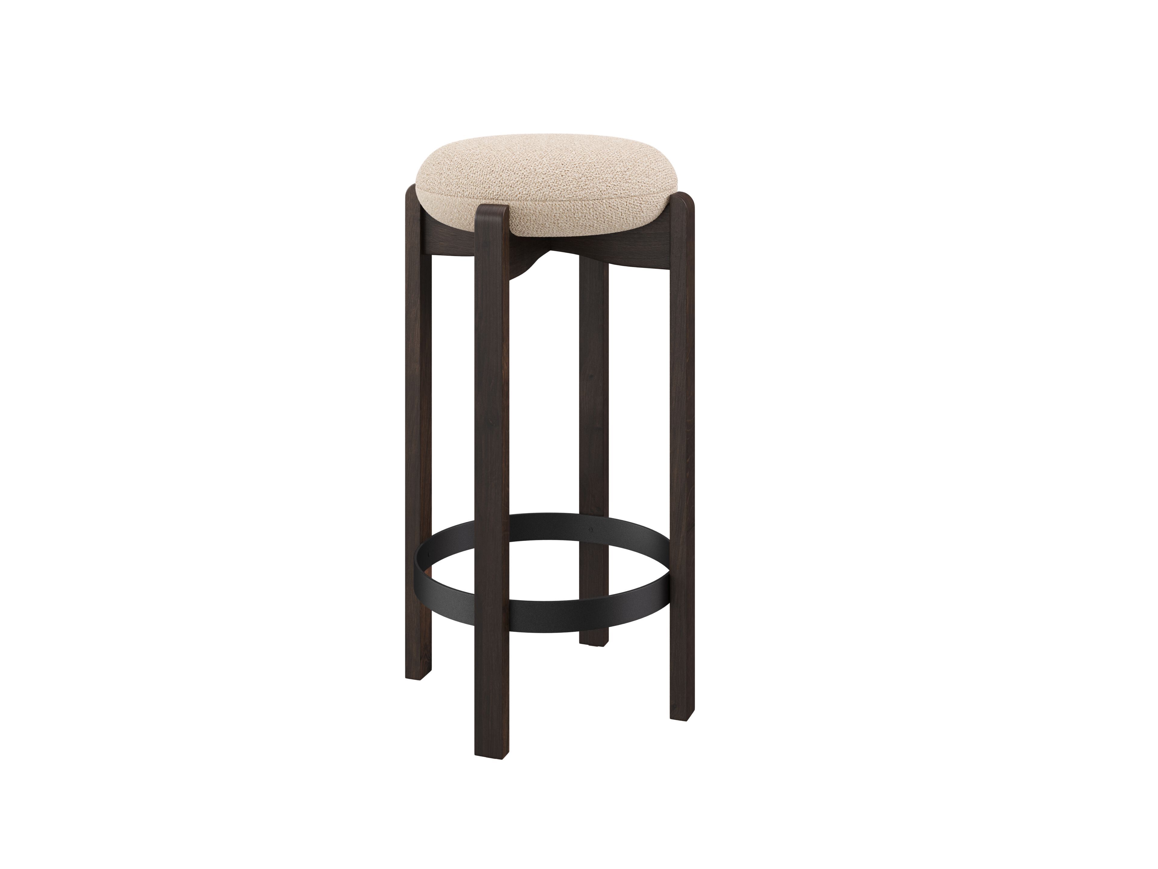 Высокий барный стул из бука DÔME DECO Nova ' 25 ARCH-00076835 - Вид №4