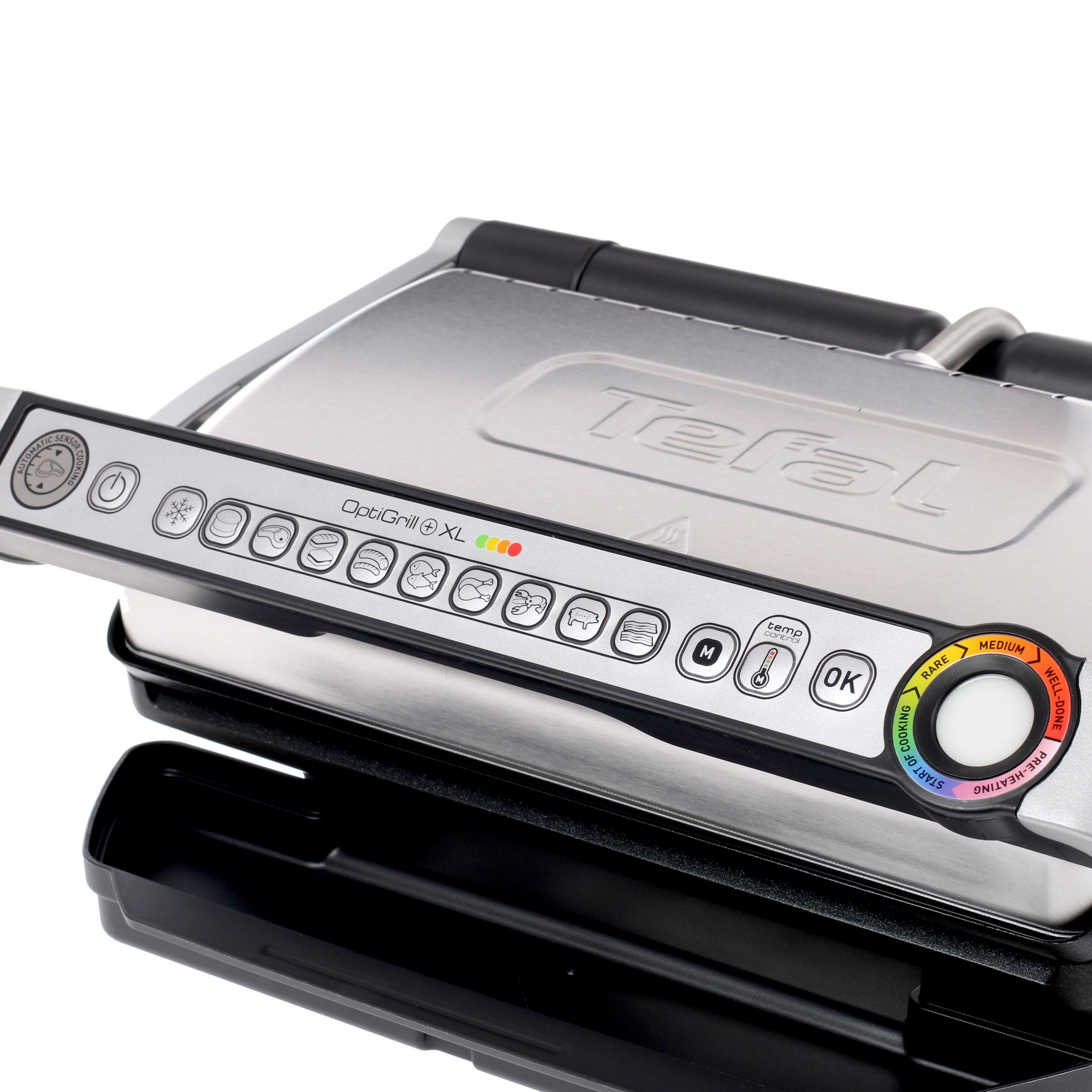 1662191 Гриль Tefal Optigrill+ XL GC724D12 серебристый STDN-0138828 - Вид №5