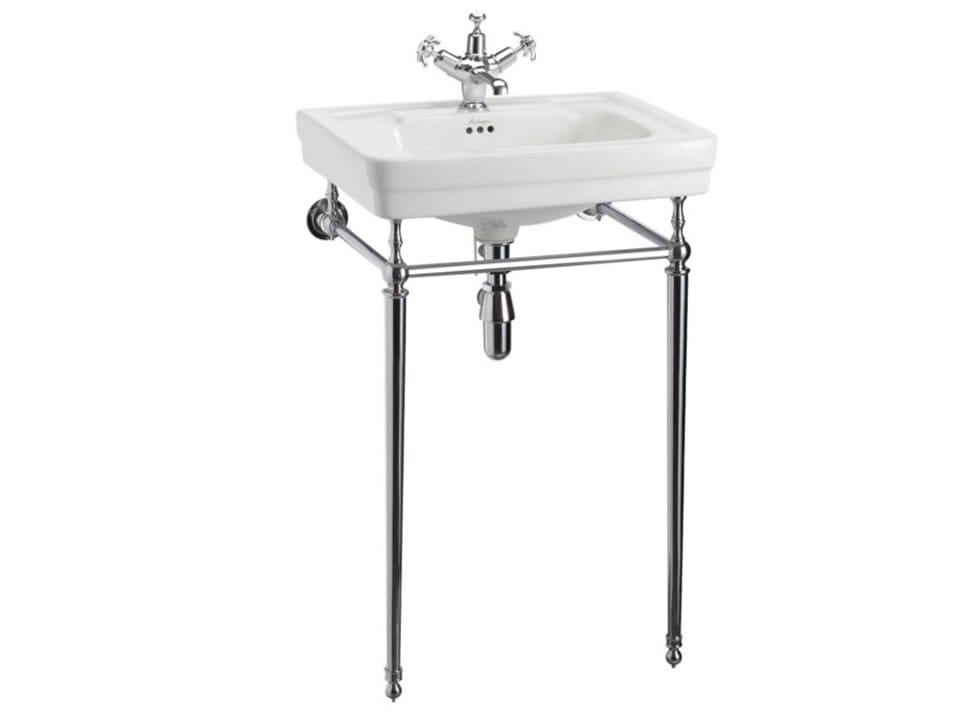 Прямоугольная консольная раковина в витрине Burlington Викторианская ARCH-00004044