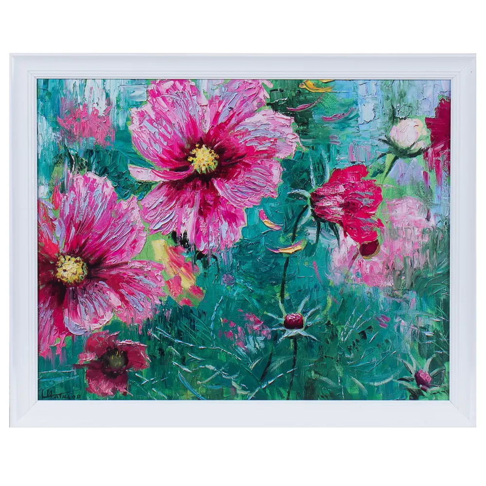 Постер в раме 40х50 см «Фиалки в лесу» II Santreyd STLM-2187930