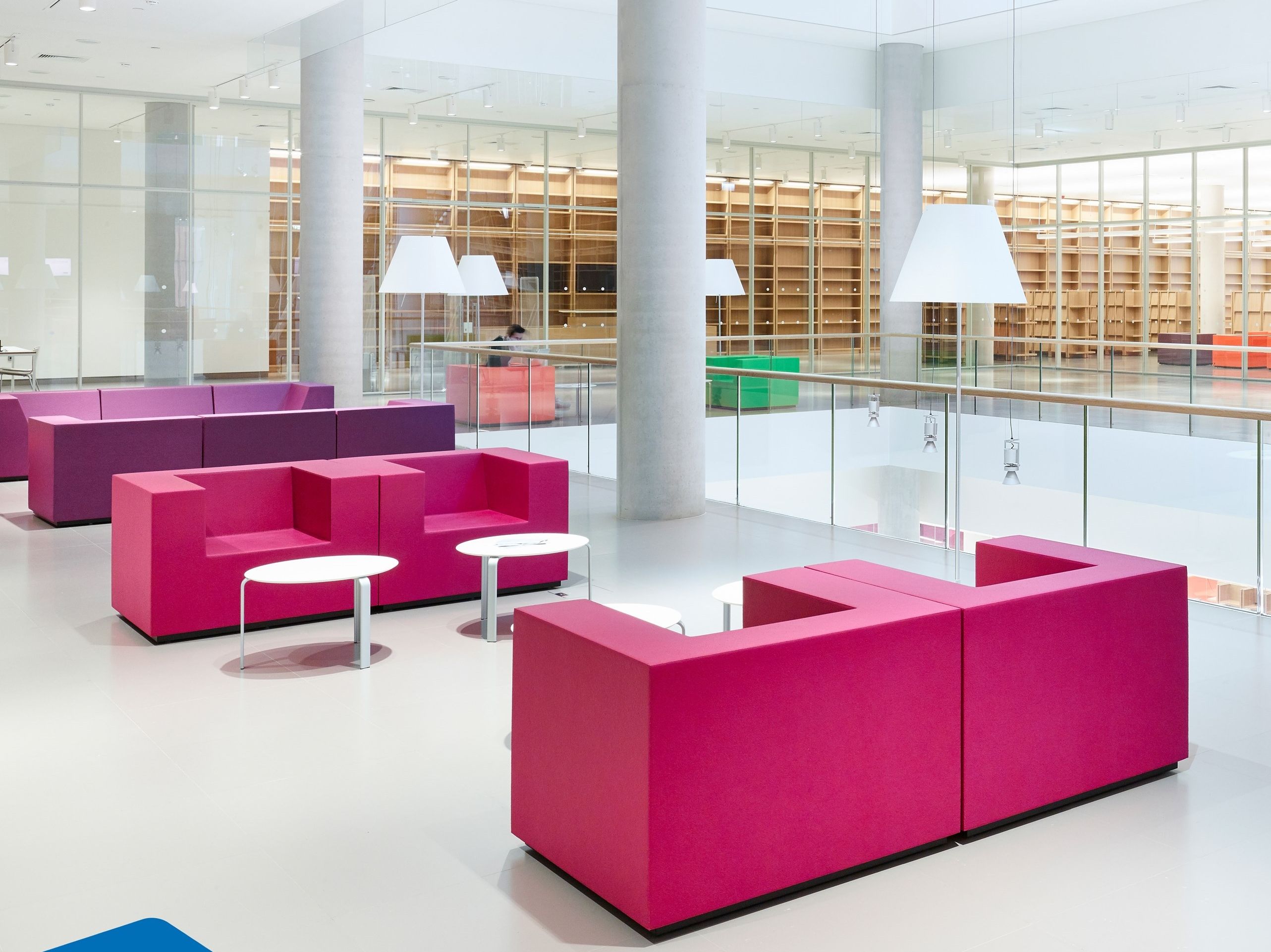 Модульный диван для контракта из пены QM Quinze & Milan Rpbw ARCH-00090123 - Вид №15