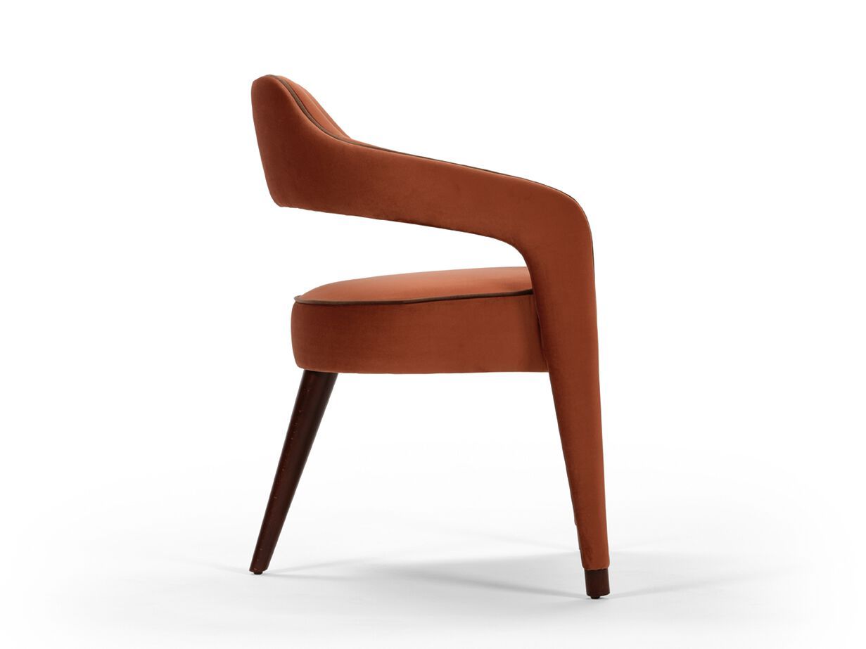 Мягкий тканевый стул с подлокотниками Casa Magna INVICTA I ARCH-00126545 - Вид №1