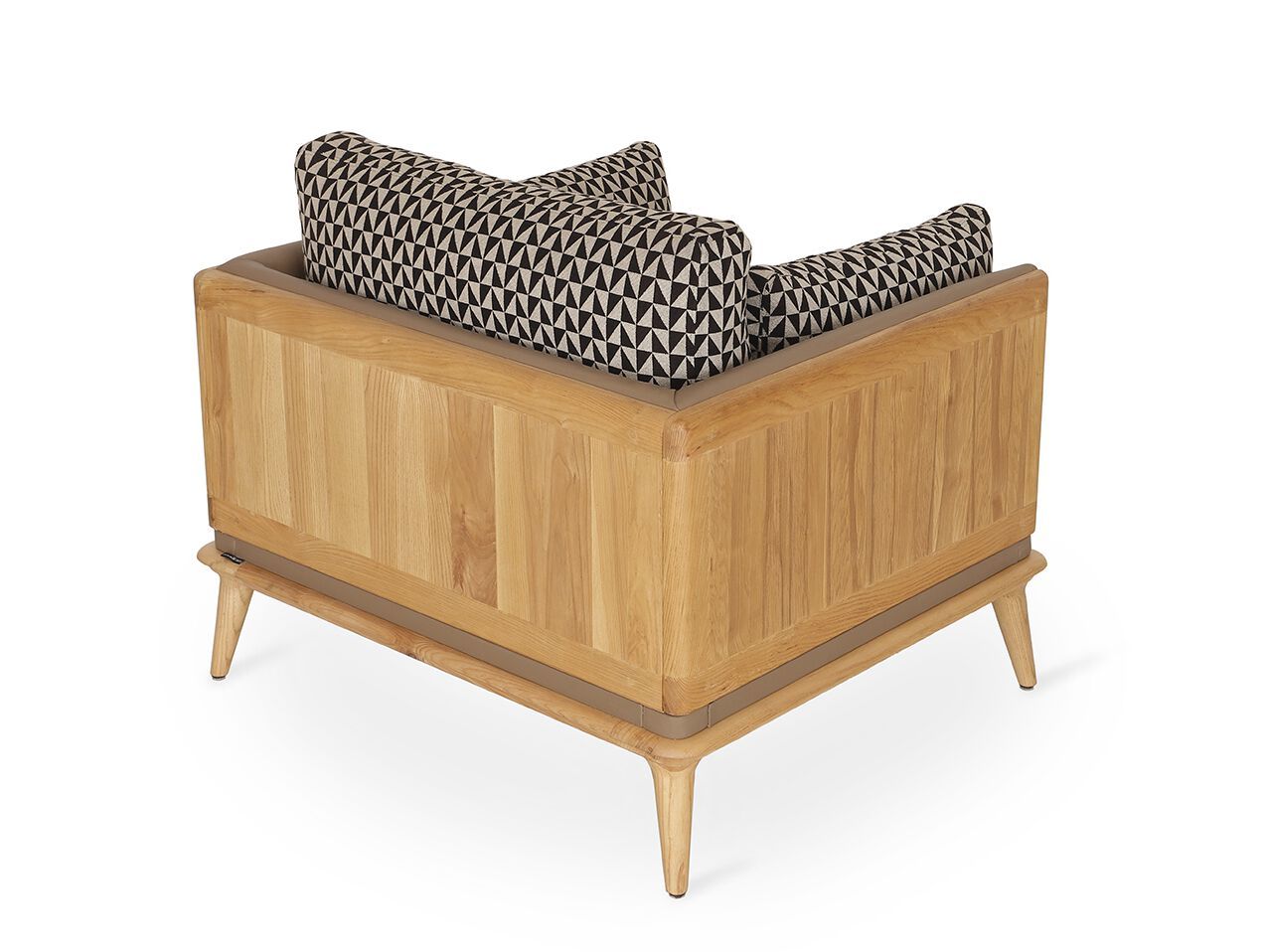 Тканевое кресло с подлокотниками Alankaram Mysig ARCH-00117749 - Вид №3