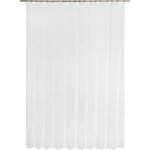 Тюль на ленте «Полосы», 250x260 см, полоски, цвет белый