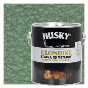 Краска по металлу Husky Klondike 31806 цвет салатовый глянцевый 2.5 л