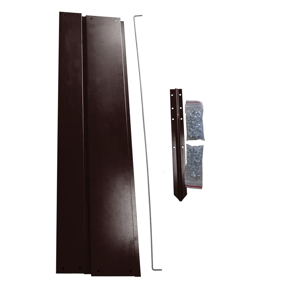 Удлинитель высокой садовой грядки 70 см оцинкованная сталь коричневый Santreyd STLM-2127232