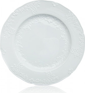 10535032 Meissen Тарелка обеденная 28,5см "Новый марсель, белый рельеф" Фарфор