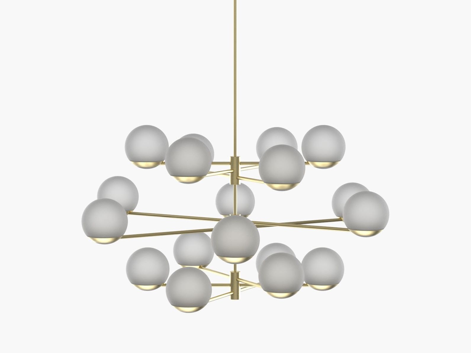 Светодиодный потолочный светильник ручной работы Cameron Design House Мяч и обруч ARCH-00048020 - Вид №5