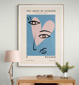 90059656 Постер Просто Постер Пабло Пикассо - выставочный Постер-3 50x70 в подарочном тубусе Металл STLM-0096918 ПРОСТОПОСТЕР