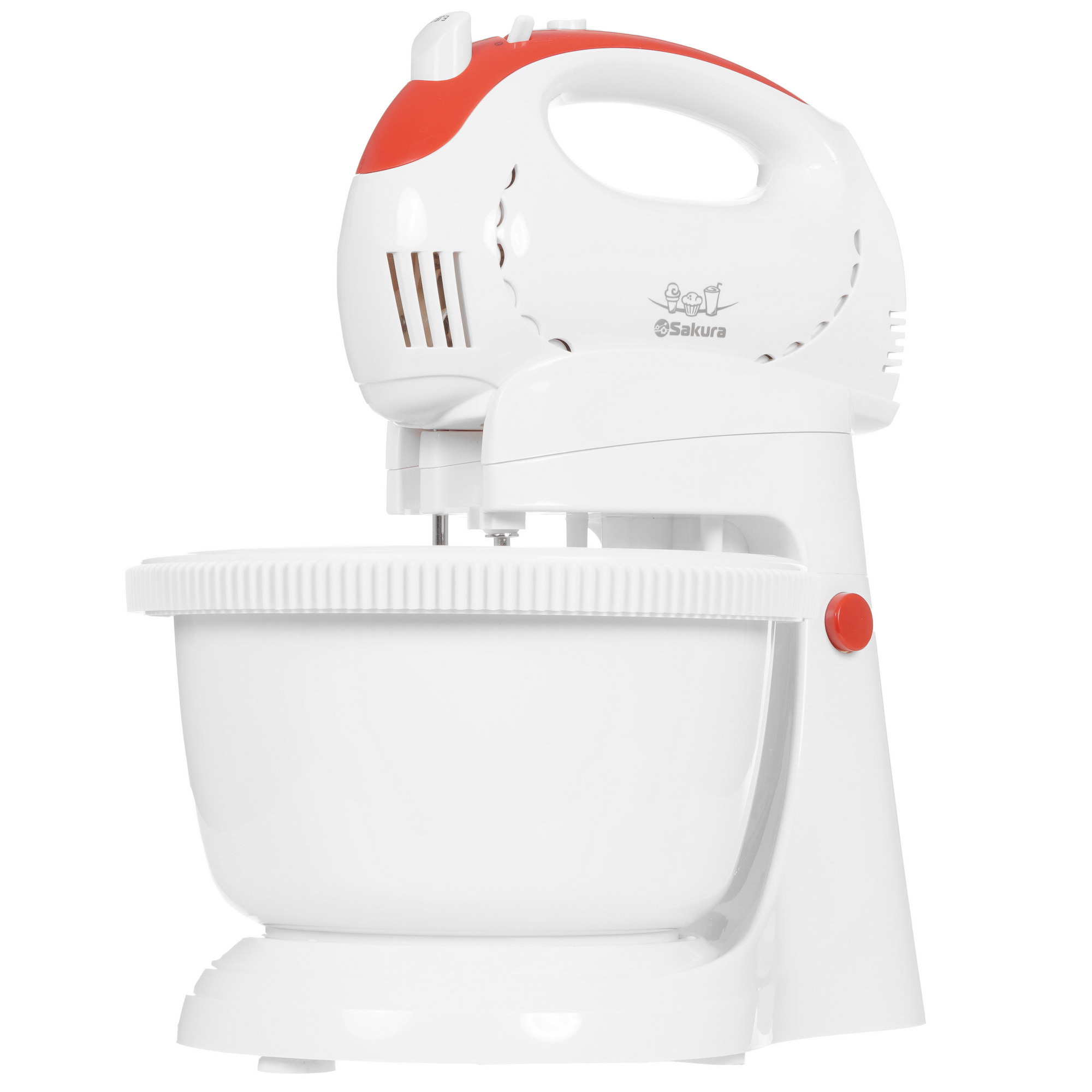 9195735 Миксер SAKURA SA-6319CR красный STDN-0138855