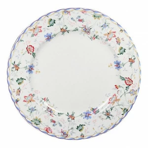 Тарелка керамическая белая с рисунком обеденная "Букингем" IMARI БУКИНГЕМ 00-3946737 Белый