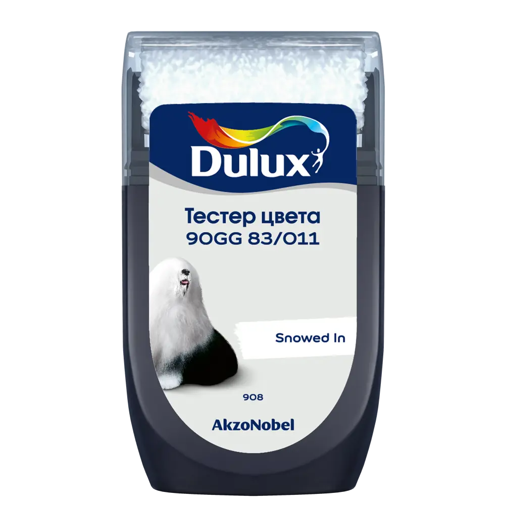 Тестер краски для стен Dulux 90GG 83/011 Snowed In 30 мл STLM-2087934 - Вид №1