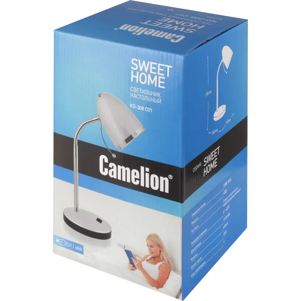 Настольная лампа CAMELION Sweet Home — элегантное освещение для рабочего пространства 15080058 STLM-0005334 - Вид №7