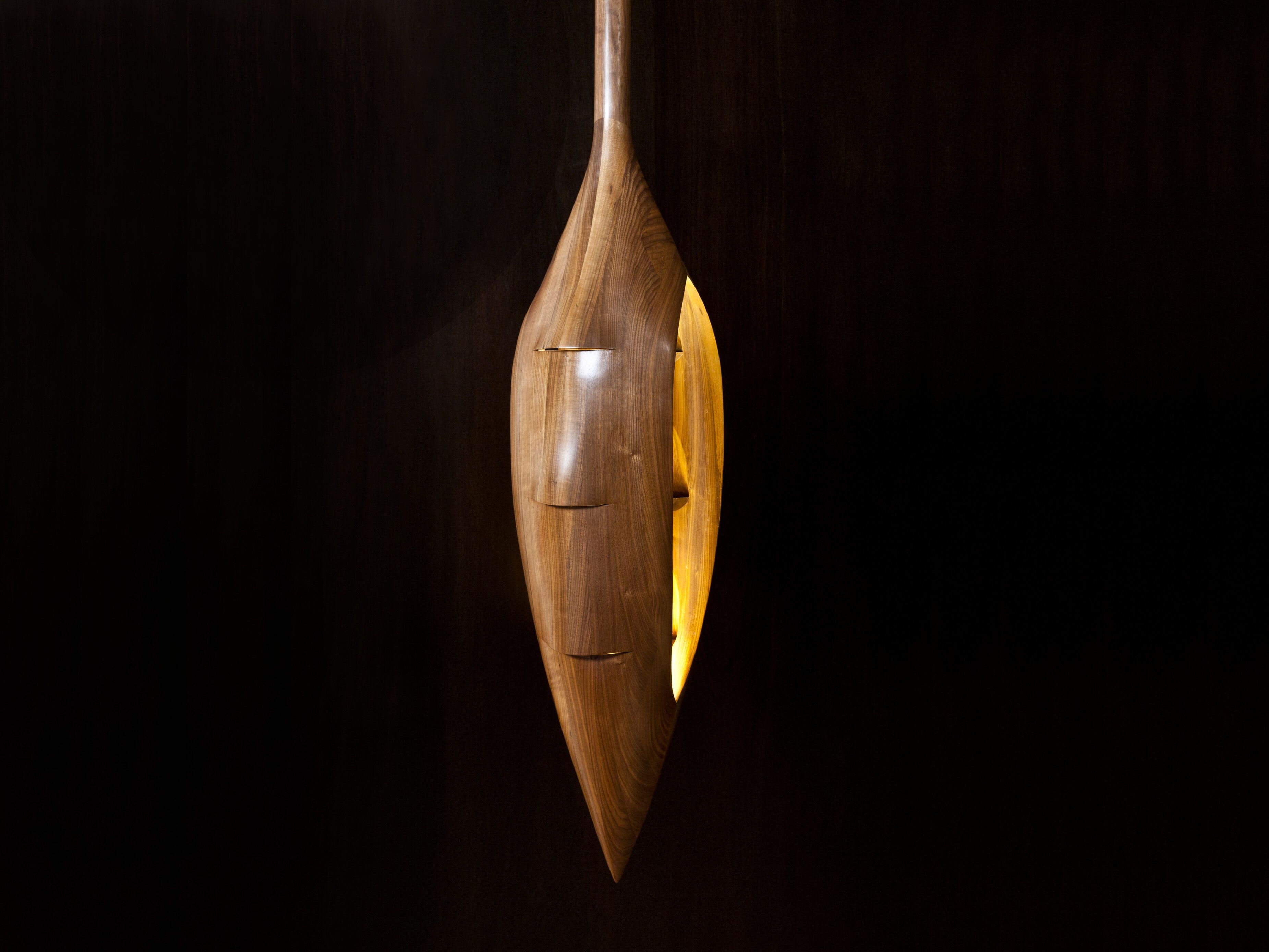 Деревянный светодиодный подвесной светильник LO Contemporary EBLOUIS-MOI ARCH-00081017 - Вид №2