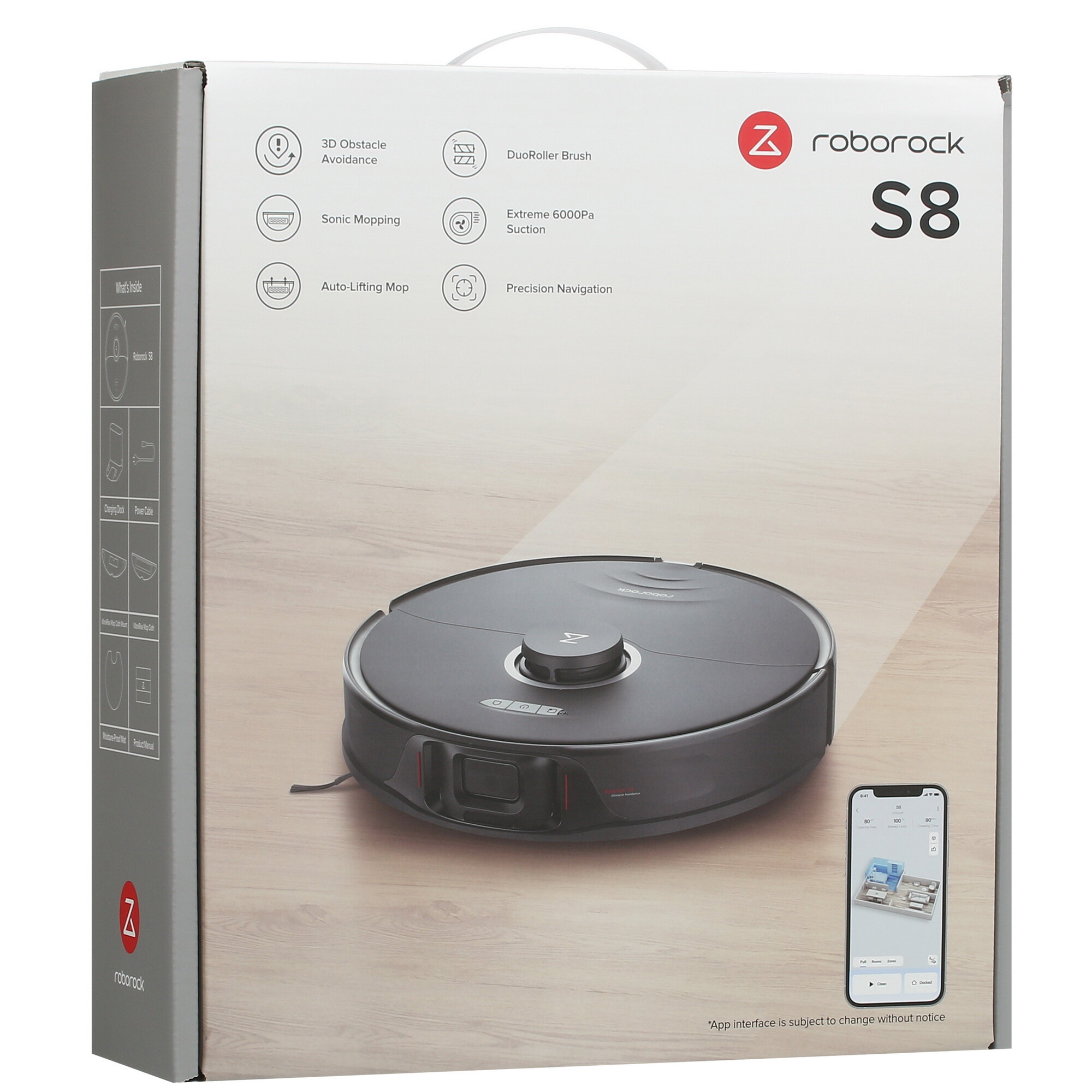 5094171 Робот-пылесос Roborock S8 черный STDN-0014242 - Вид №9