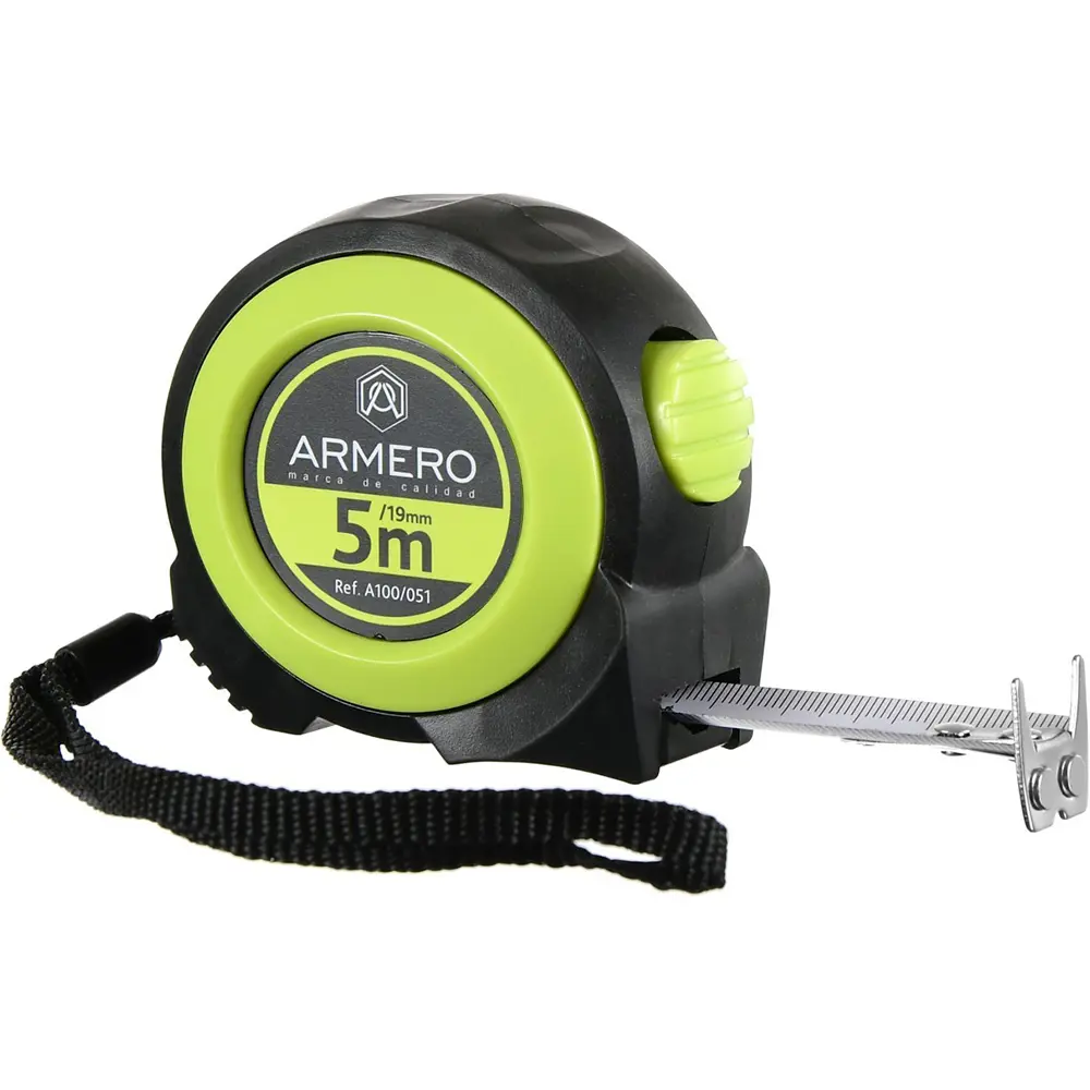 Рулетка Armero с автоблокировкой 5 м x 19 мм STLM-2013435