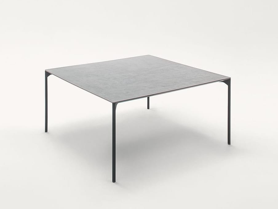 Прямоугольный стол из светлого бетона Paola Lenti ARCH-00053338 - Вид №1