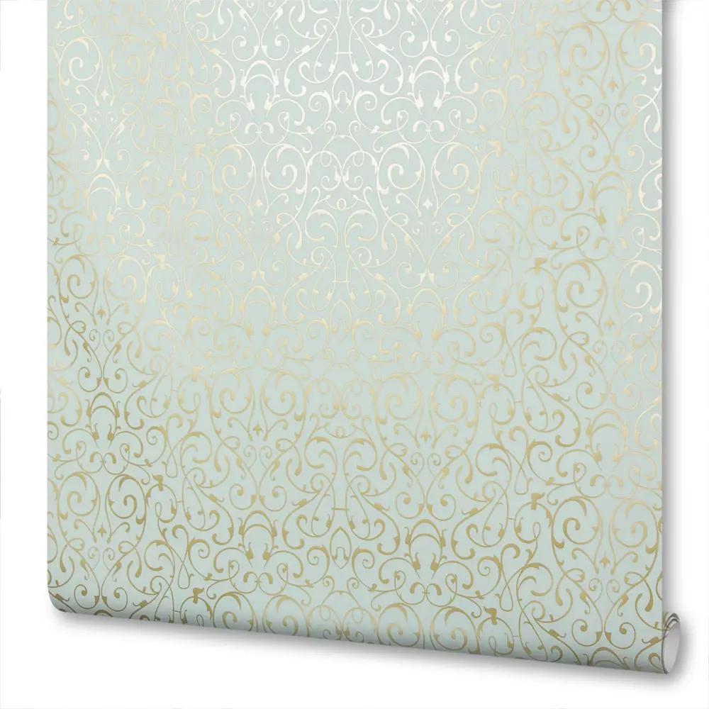 Обои флизелиновые Dolce 1.06х10 м цвет зелёный ED 5001-01 18595655 STLM-2117956 EURO DECOR 