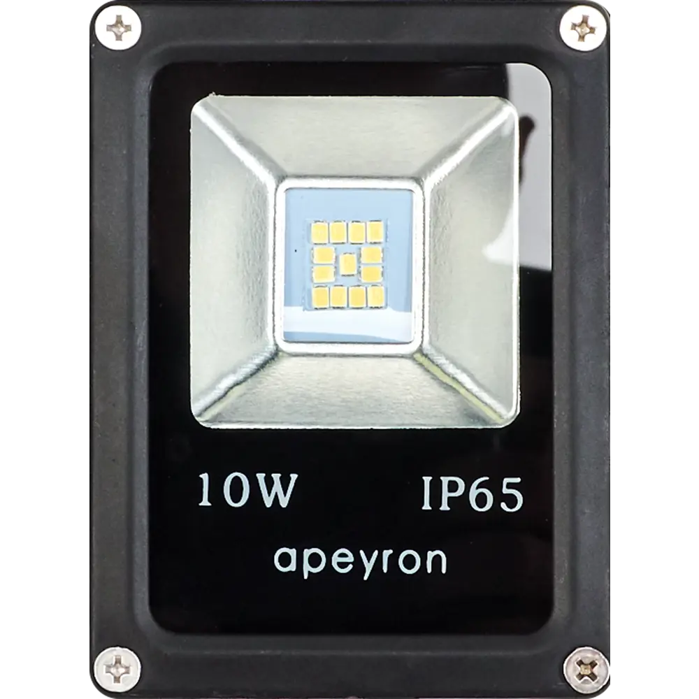 Прожектор светодиодный уличный «Слим» 10 Вт 6400 К IP65 APEYRON STLM-2193746 - Вид №2