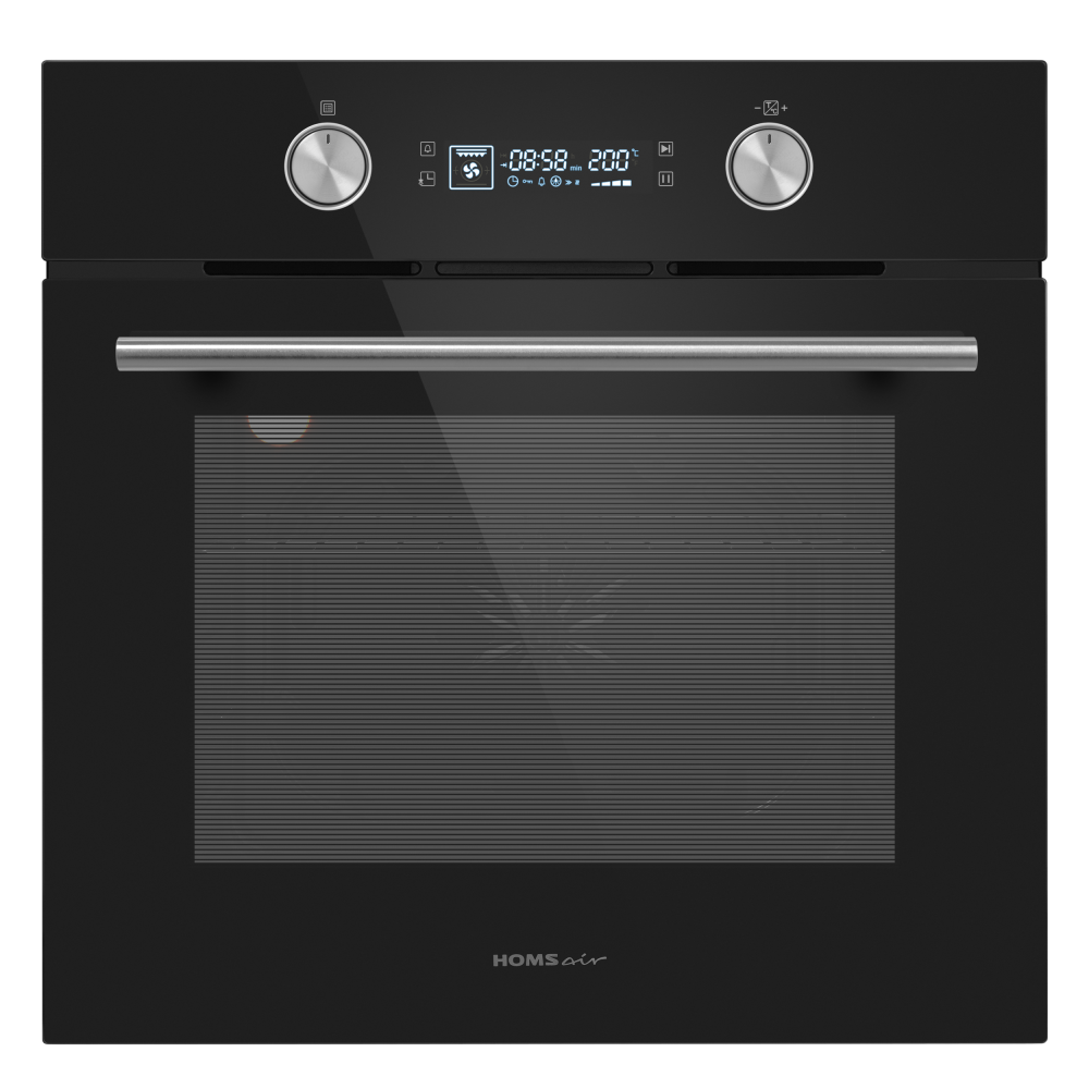 9100950 Электрический духовой шкаф HOMSair OEM606BK черный STDN-0100192