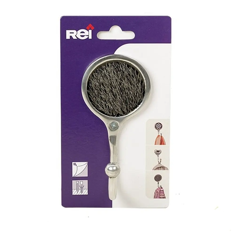 Крючок Rei Round Hook, 120x56x46 мм, ЦАМ, цвет никель 13622052 STLM-2145798 