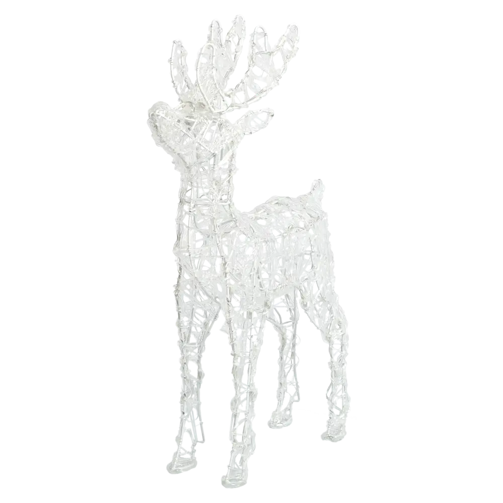 84905639 Фигура садовая светодиодная Christmas «Олень» h60 см свет теплый белый STLM-0966591 Santreyd  - Вид №2