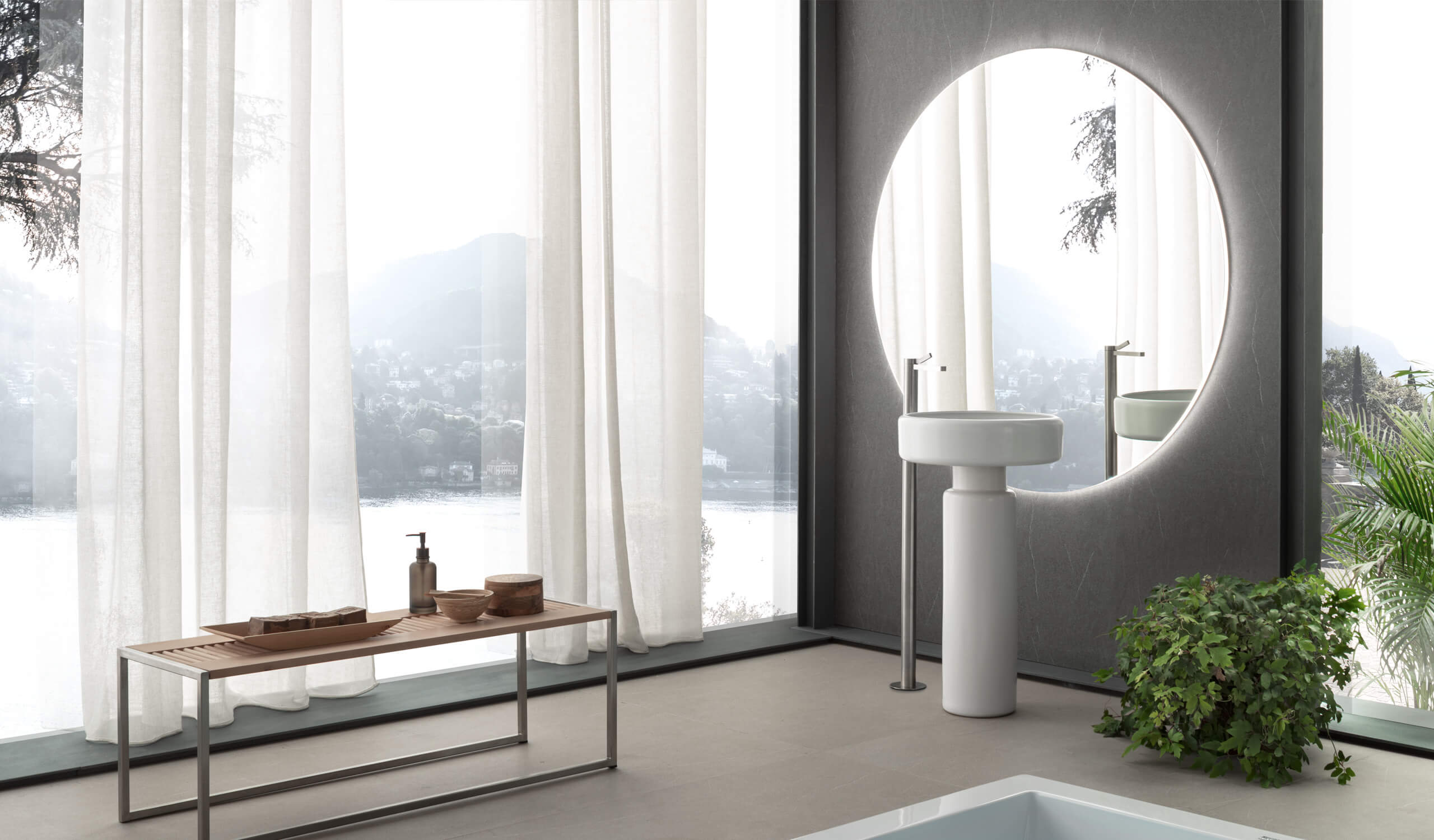 Керамическая отдельно стоящая раковина Gruppo Geromin Vigno ARCH-00064700 - Вид №1