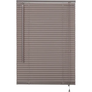 Жалюзи 60x155 см ПВХ цвет коричневый